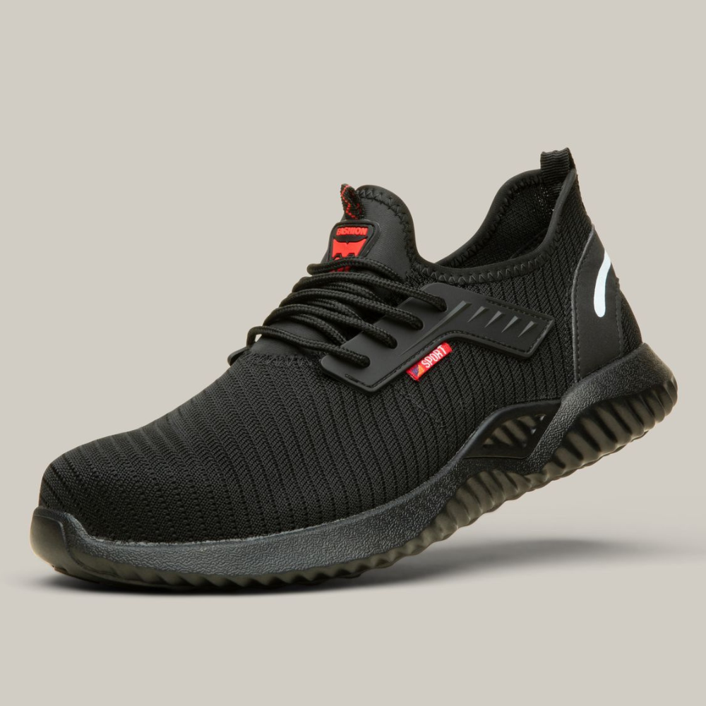Men’s Lightweight Safety Shoes – Durable Work Footwear with Protective Toe